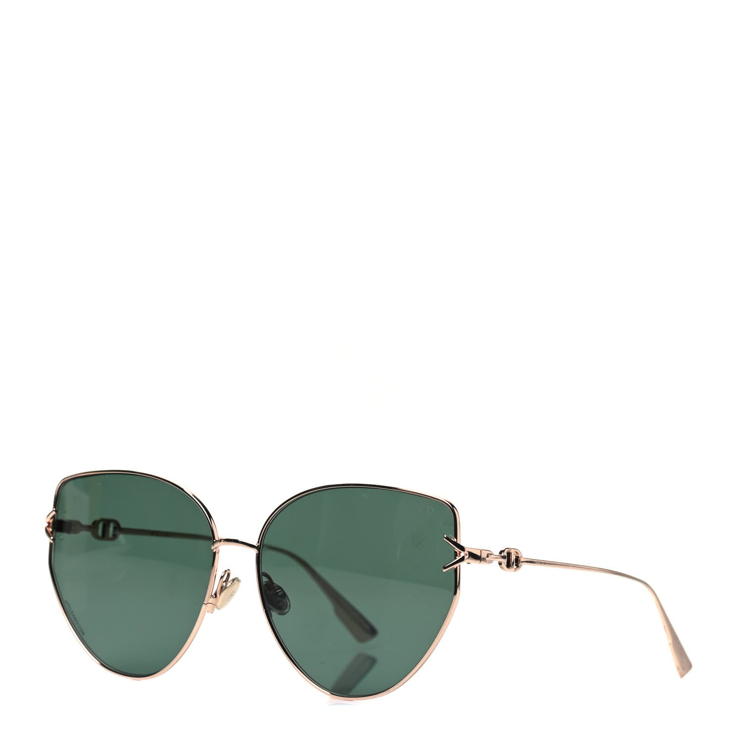 Christian Dior Metal Gipsy1 Sunglasses Gold 1 of 6