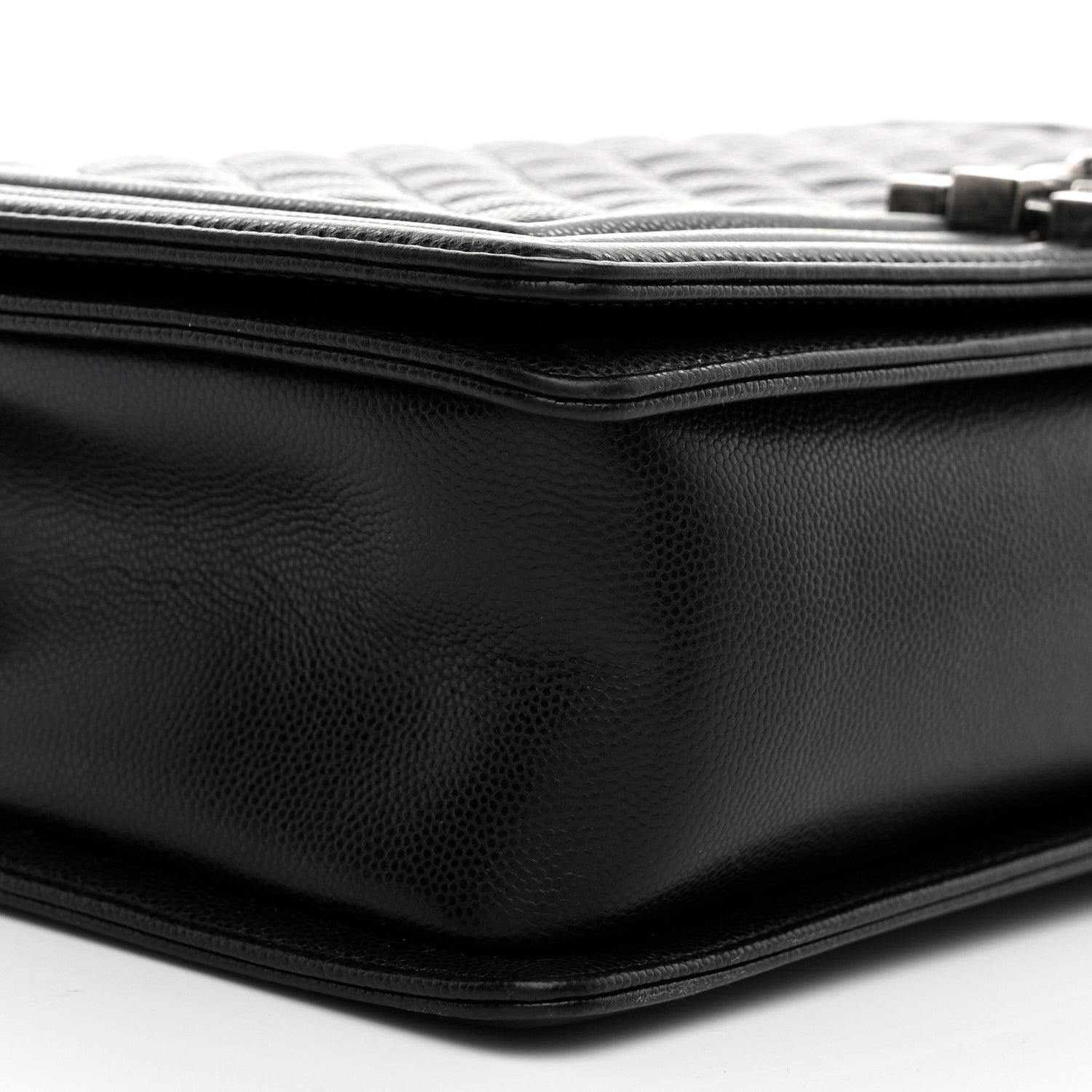 Chanel Caviar Quilted New Medium Boy Flap Black 9 of 10