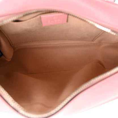 Gucci Calfskin Matelasse Small GG Marmont Chain Shoulder Bag Wild Rose 5 of 10