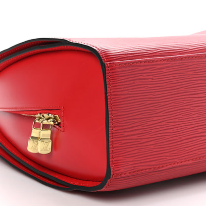 Louis Vuitton Epi Pont-Neuf Castillan Red 8 of 9