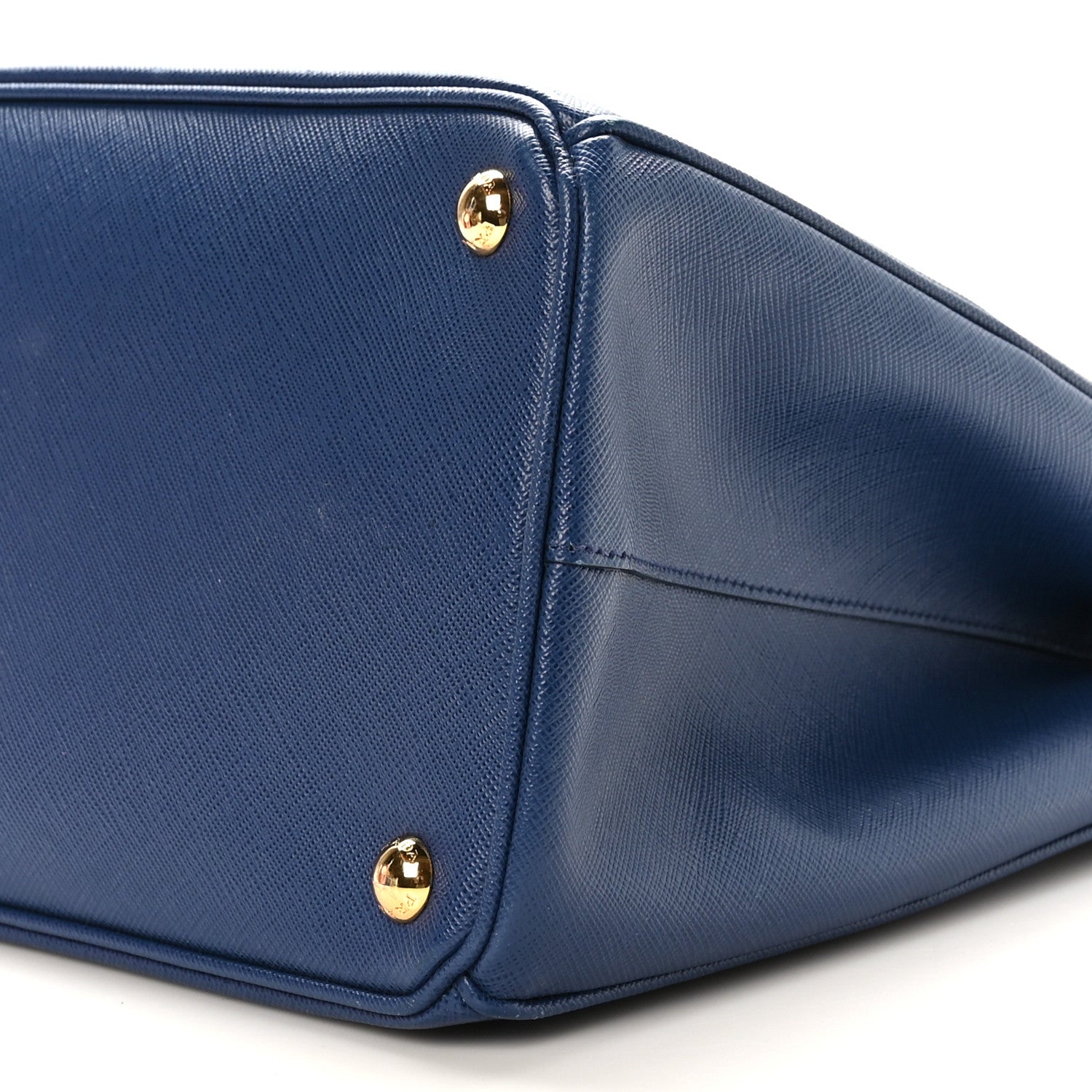 Prada Saffiano Lux Medium Tote Bluette 8 of 8