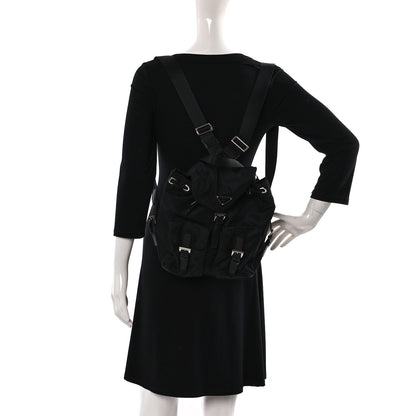 Prada Tessuto Nylon Vela Small Backpack Black 2 of 9