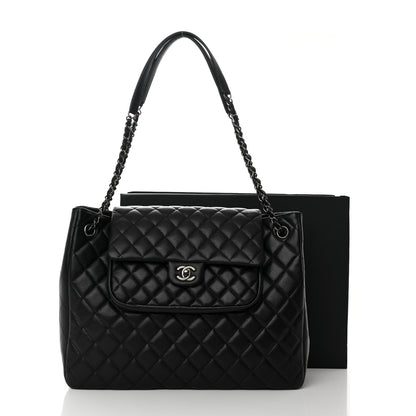 Chanel Caviar Quilted Flap Tote Black 13 of 13