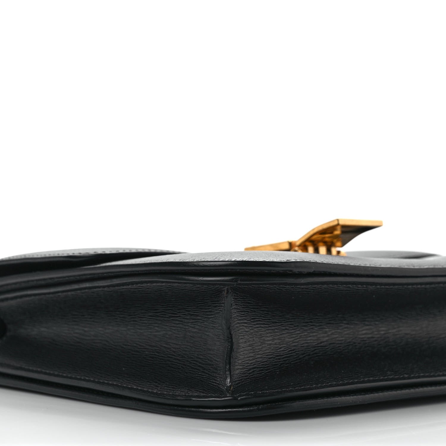 Celine Liege Calfskin Medium Classic Box Flap Bag Black 8 of 10