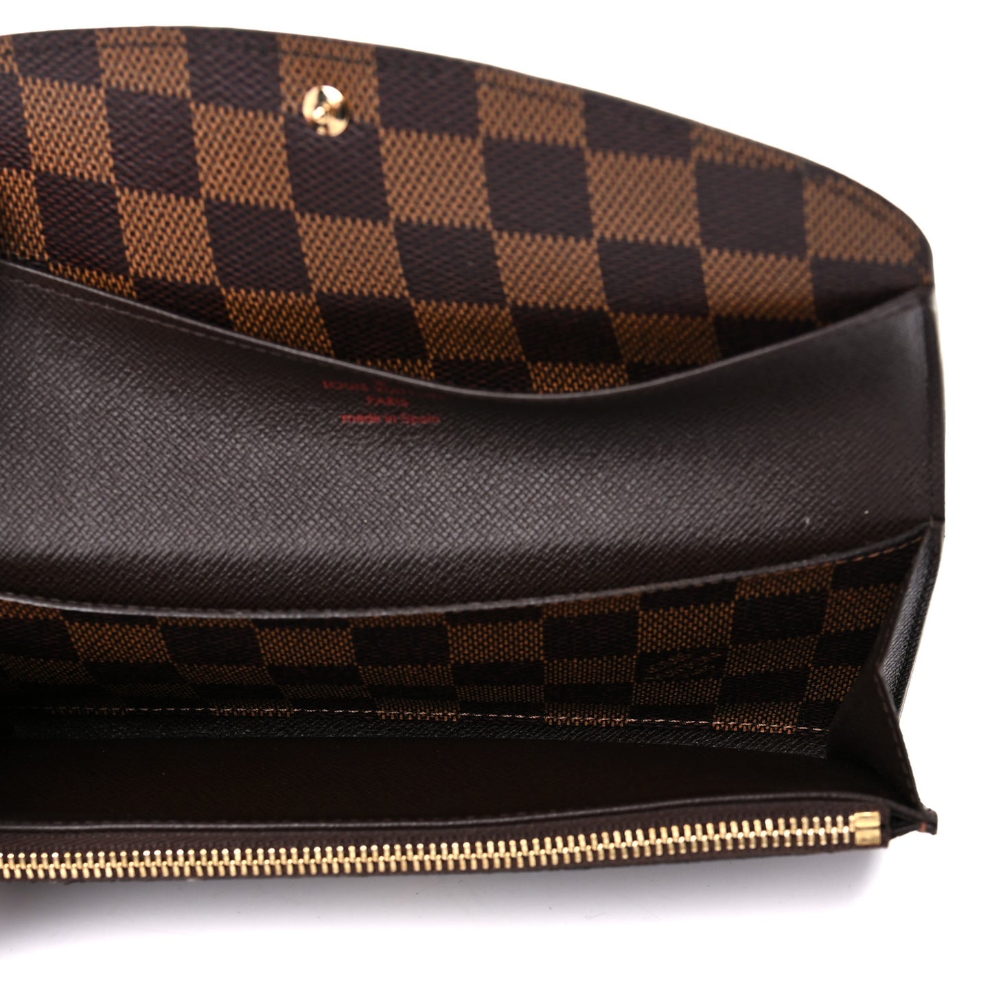 Damier Ebene Emilie Wallet