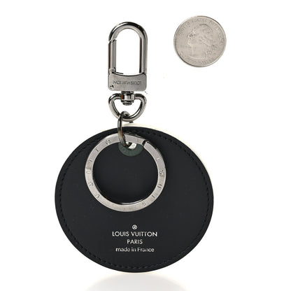 Louis Vuitton Monogram Eclipse Illustre Vivienne Bag Charm Key Holder Black 2 of 4