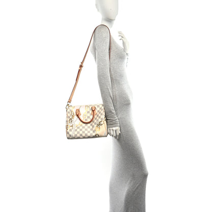 Louis Vuitton Damier Azur Nautical Speedy Bandouliere 25 2 of 9