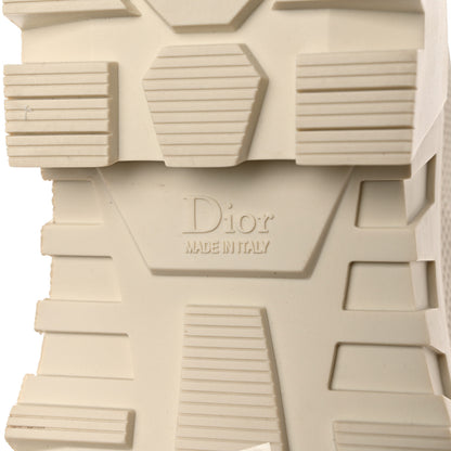 Christian Dior Neoprene Rubber Dior Genesis 30mm Ankle Boots 41 Off White 9 of 9