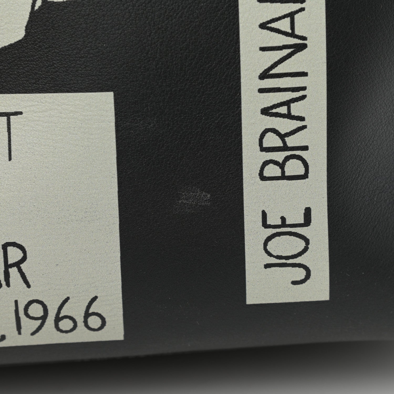 Loewe Calfskin Underwear Print Large Double Handle Tote Black 17 of 17