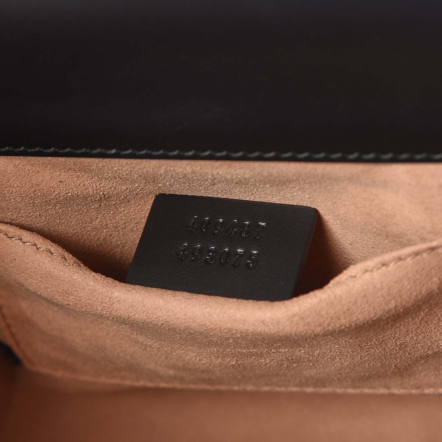 Gucci Guccissima Small Padlock Shoulder Bag Black 9 of 10
