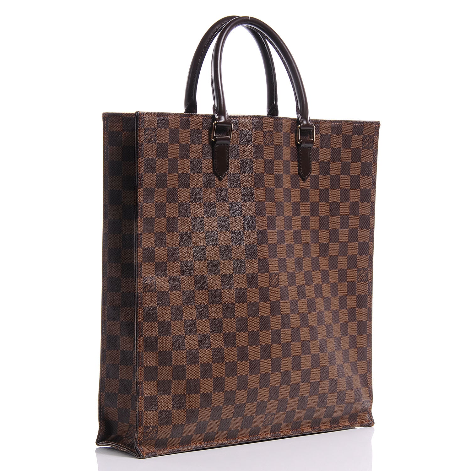 Louis Vuitton Damier Ebene Sac Plat 3 of 7