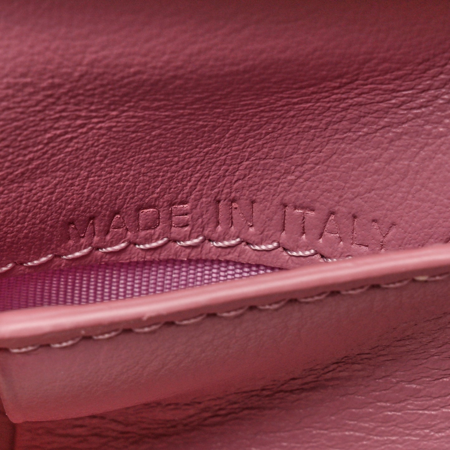 Patent Cannage Lady Dior Lotus Wallet Pink