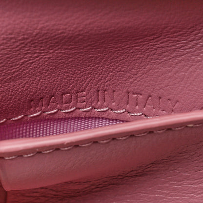 Christian Dior Patent Cannage Lady Dior Lotus Wallet Pink 7 of 11