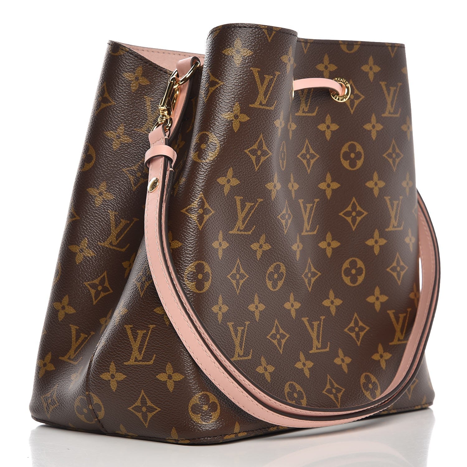 Louis Vuitton Monogram Neonoe MM Rose Poudre 3 of 7