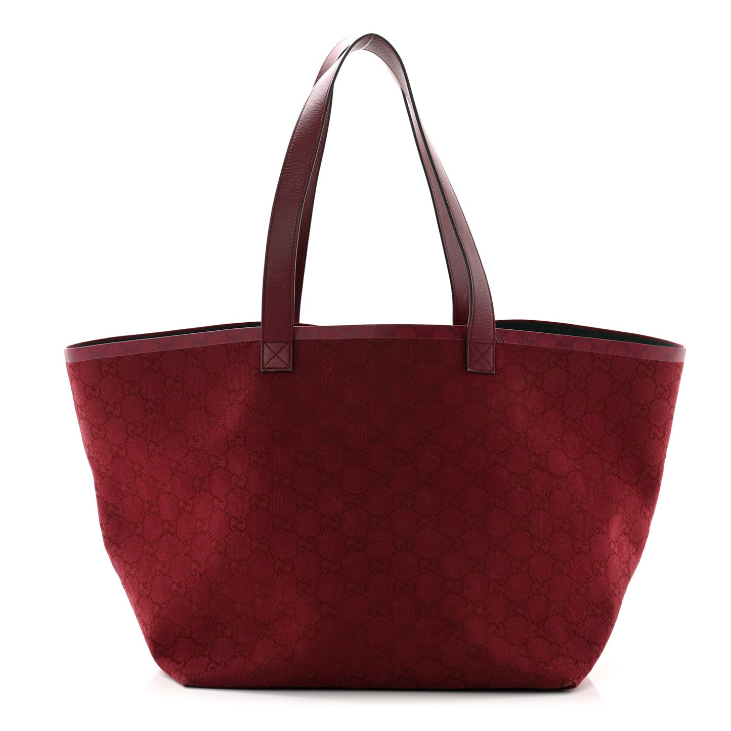 GG Supreme Monogram Medium Totissima Shopping Tote Rosso Ancora