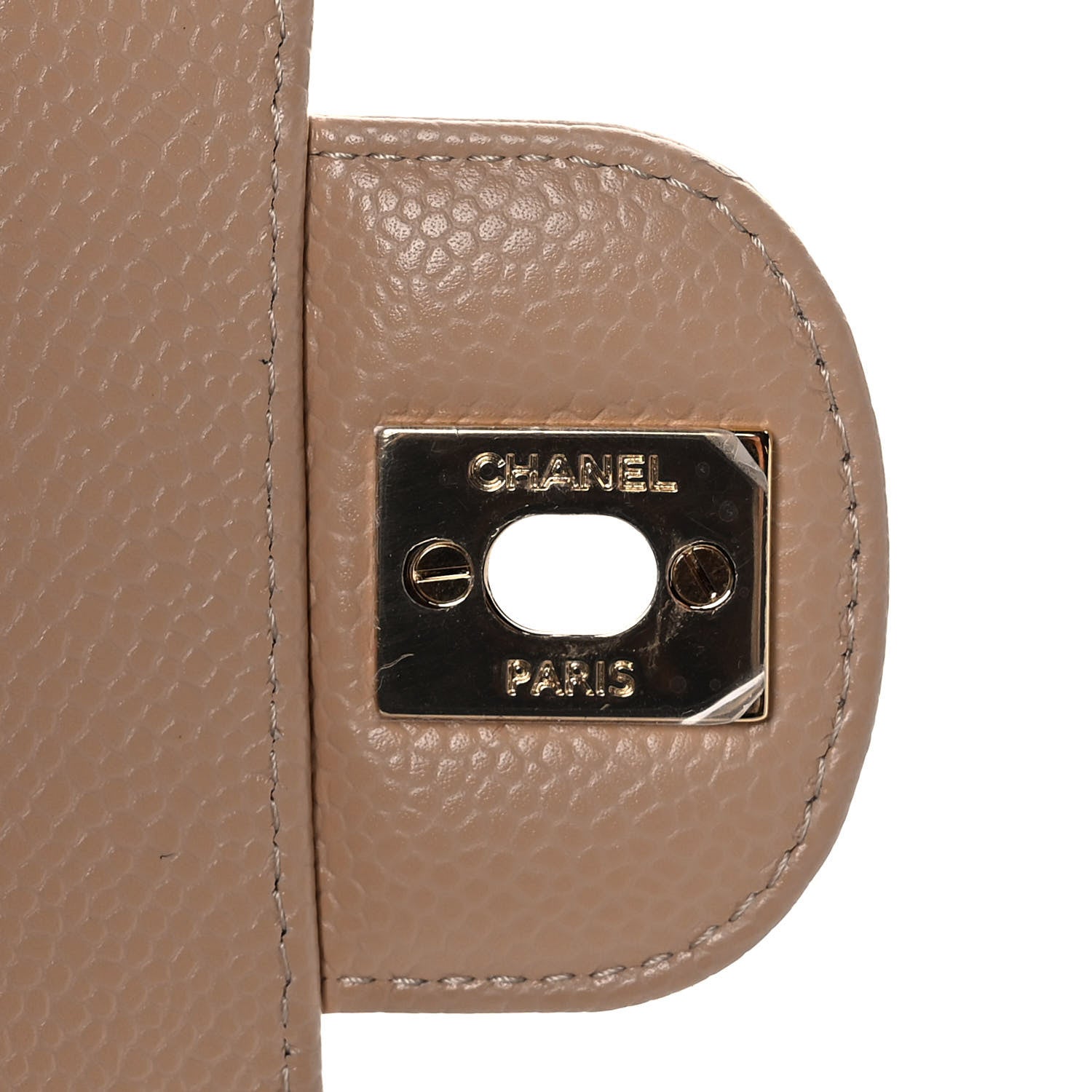 Chanel Caviar Quilted Small Double Flap Beige 8 of 12