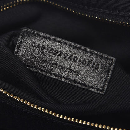 Saint Laurent Lambskin Patchwork Monogram Large Jamie Black 8 of 10
