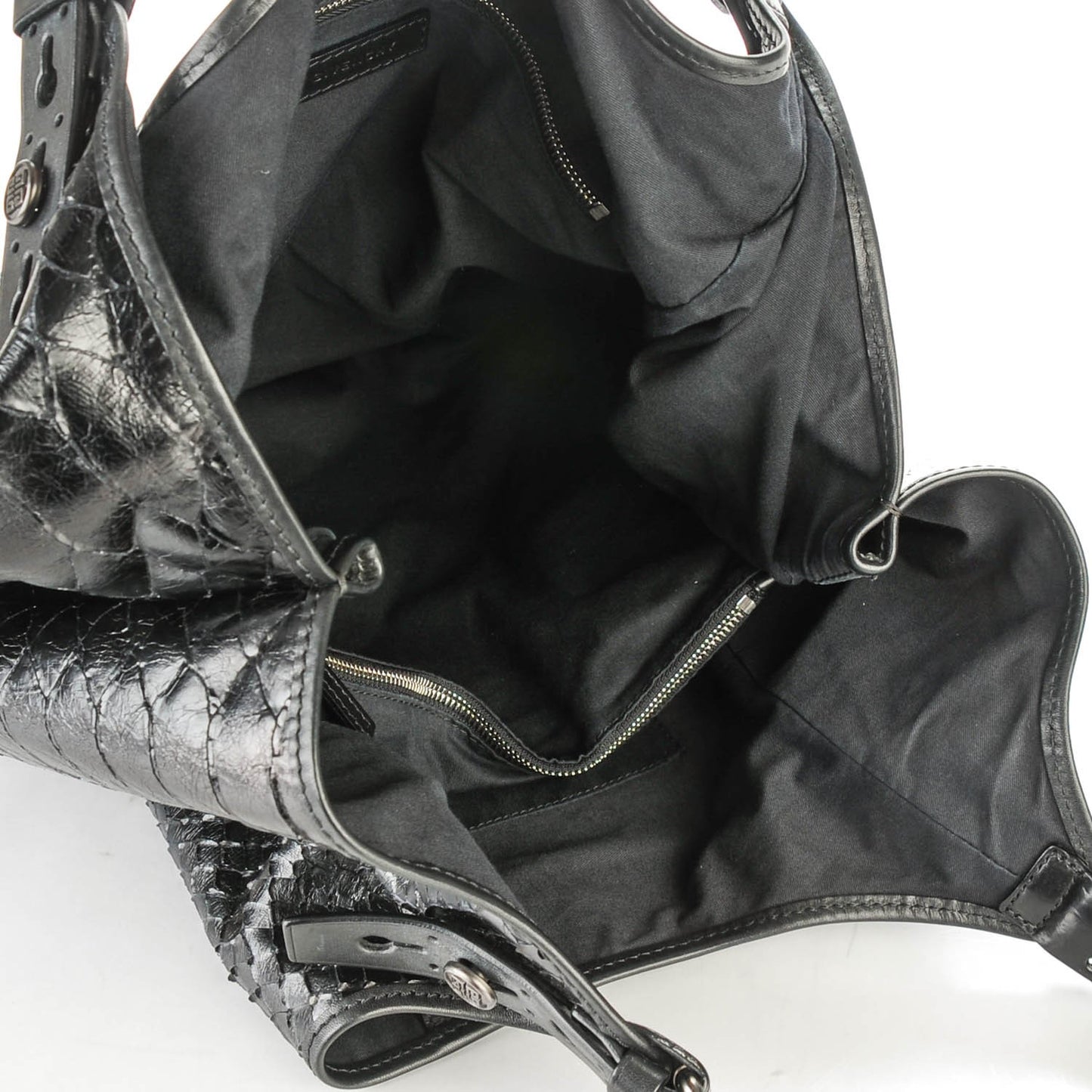 Python Sacca Hobo Black
