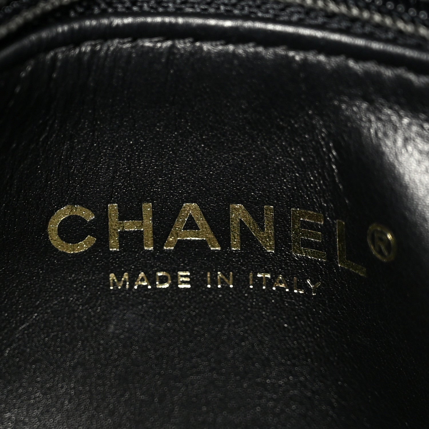 Chanel Lambskin Quilted Medium Color Match Flap Black 7 of 13