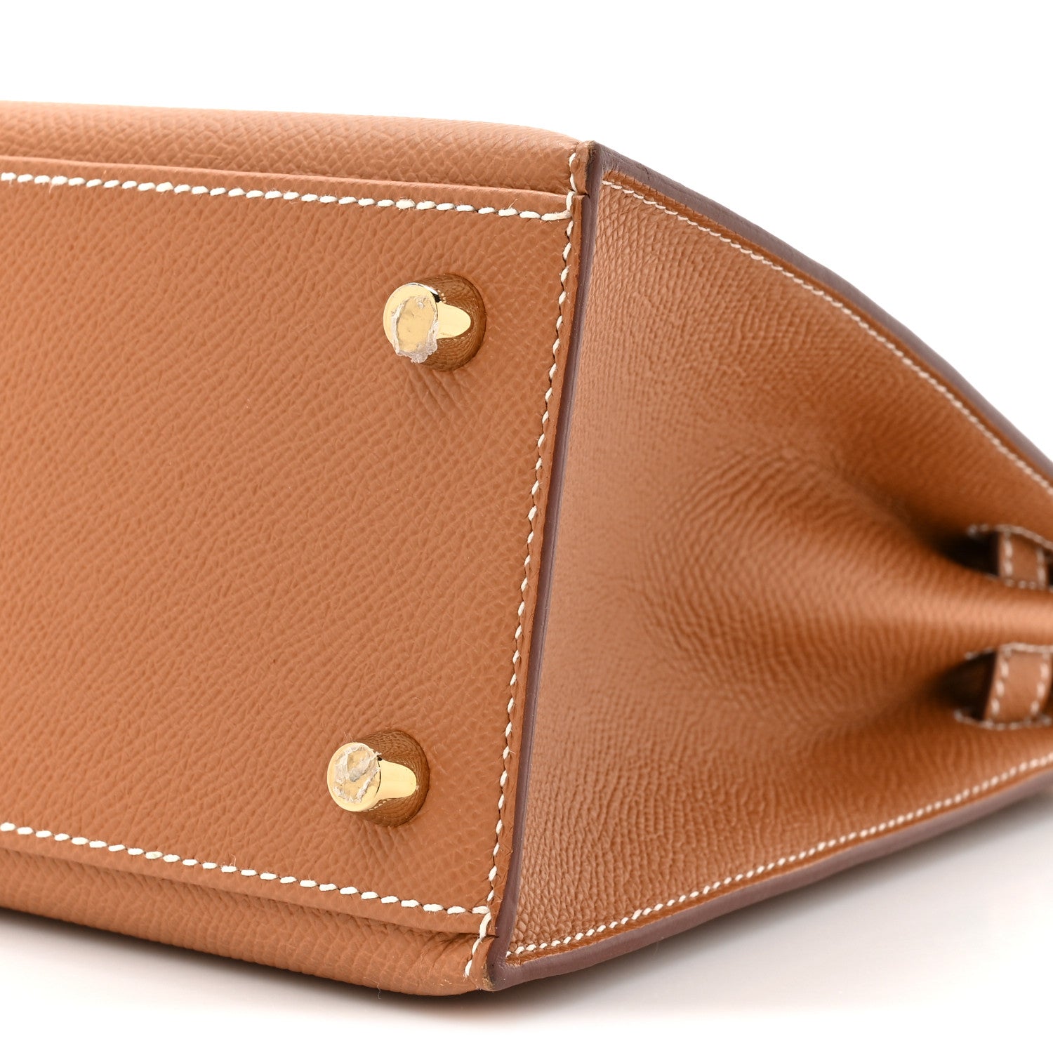 Hermes Epsom Kelly Sellier 25 Gold 9 of 12