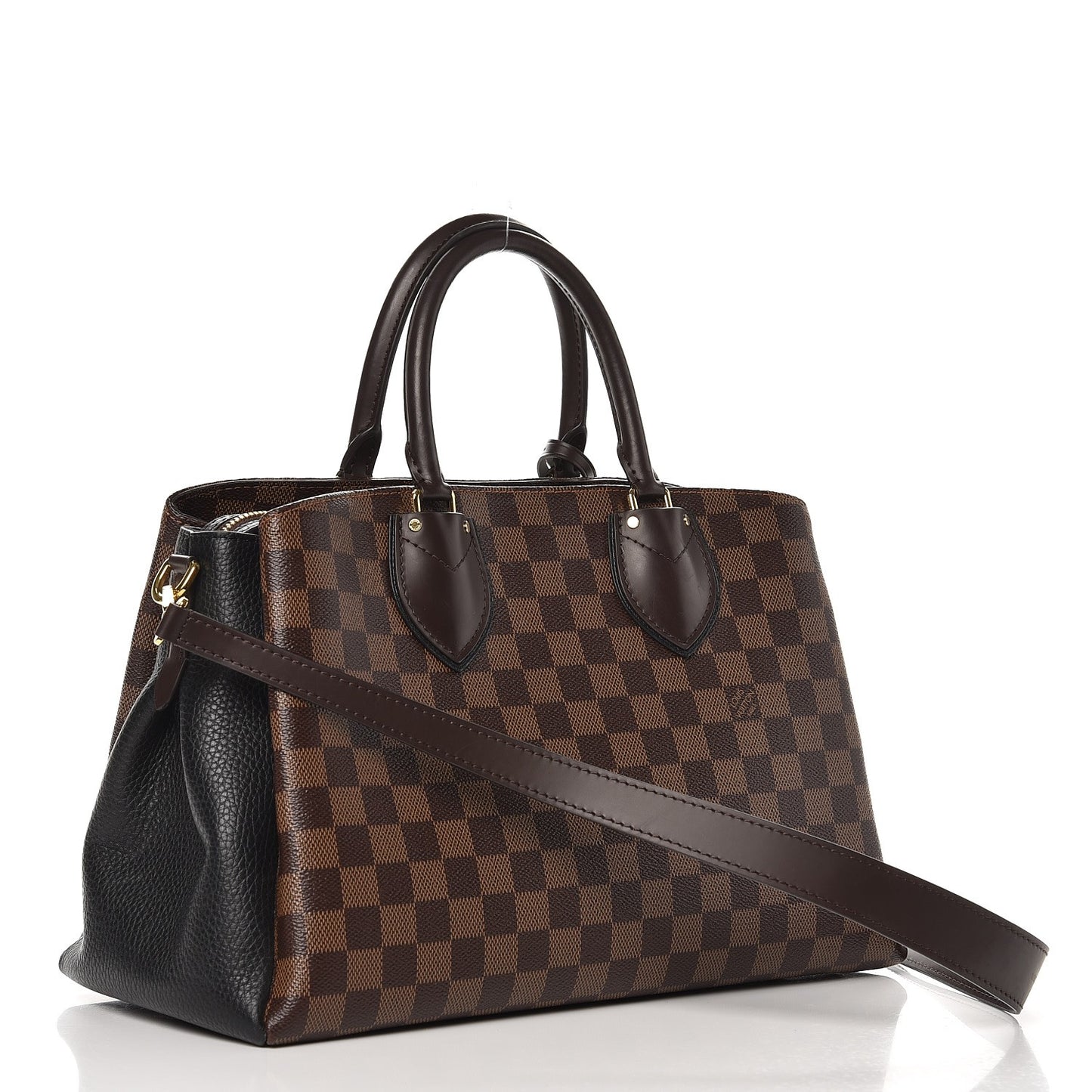 Cuir Taurillon Damier Ebene Normandy Black