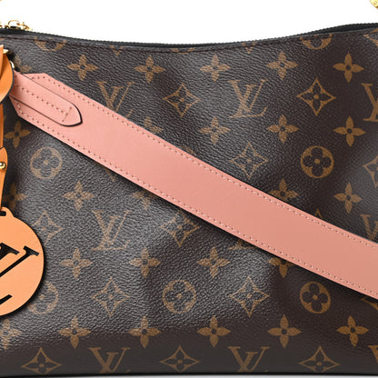 Louis Vuitton Monogram Beaubourg Hobo Mini Bordeaux Red Peach Safran Blue Jean Blue 8 of 11