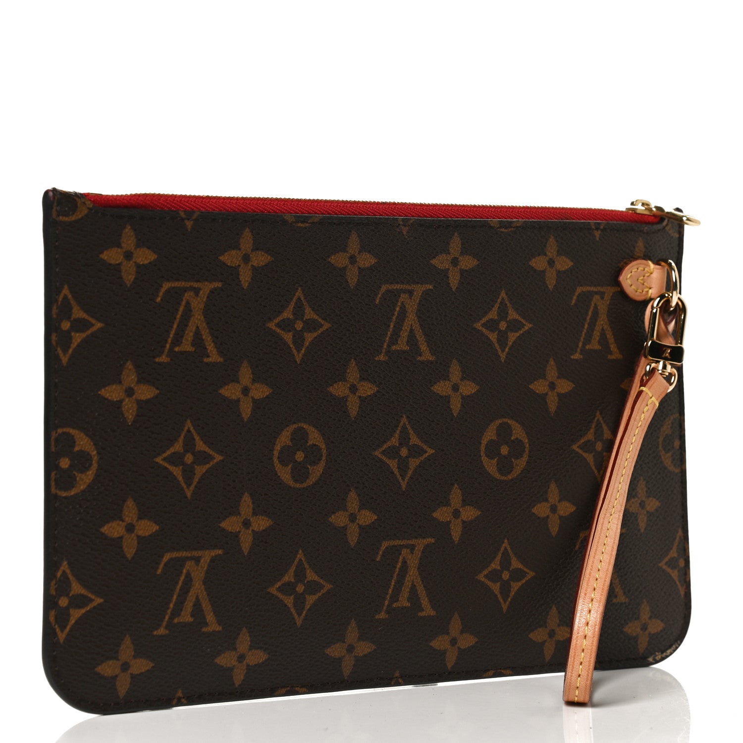 Louis Vuitton Monogram Neverfull MM GM Pochette Cherry 3 of 9