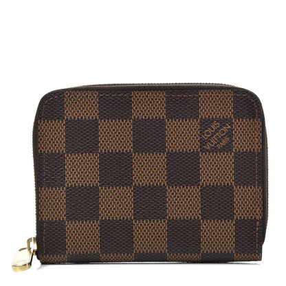 Louis Vuitton Damier Ebene Zippy Coin Purse 1 of 7
