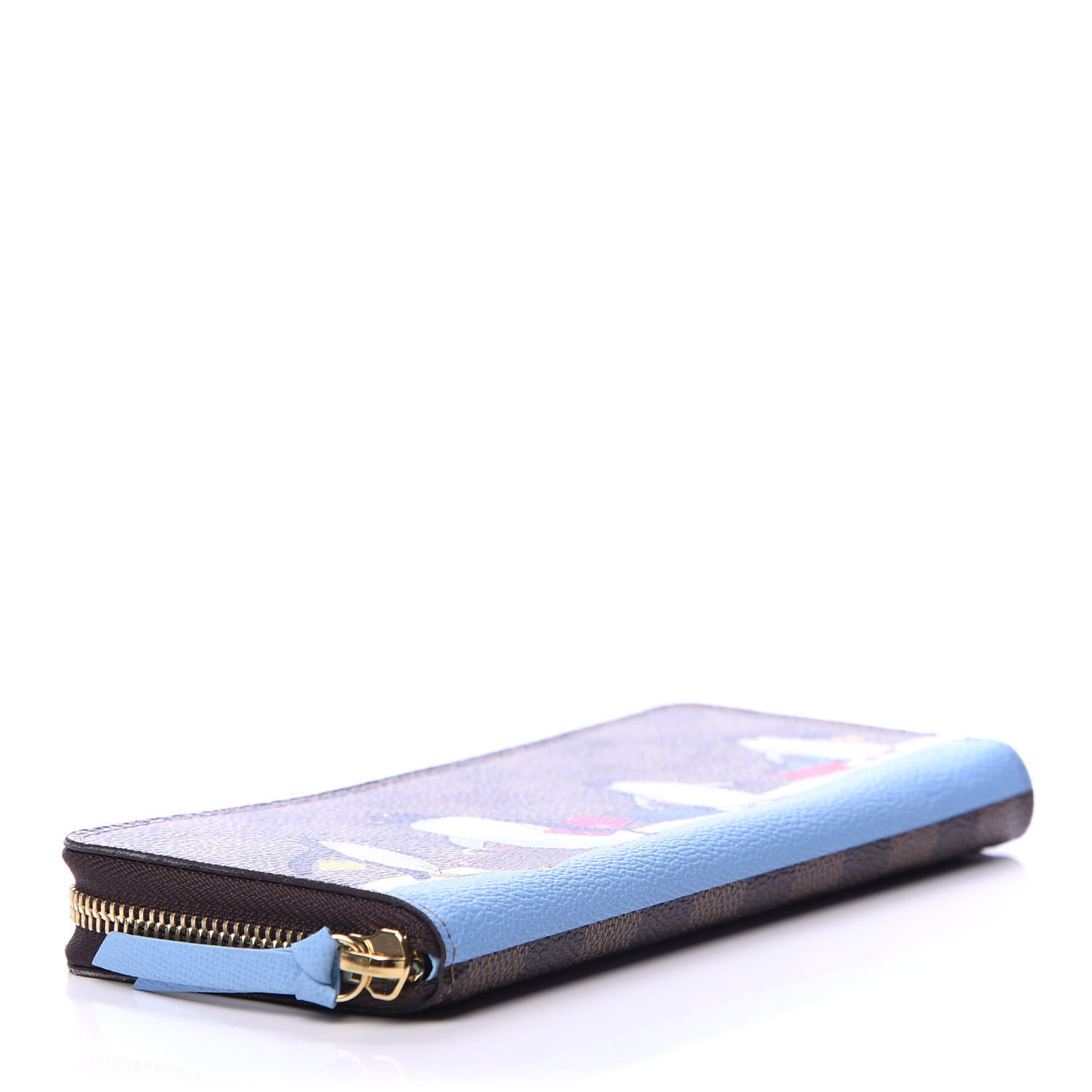 Damier Ebene 2017 Christmas Animation Clemence Wallet
