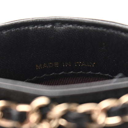 Chanel Lambskin Tech Me Out Clutch With Chain Black 6 of 11