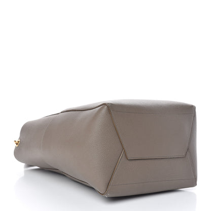 Celine Soft Grained Calfskin Sangle Bucket Bag Taupe 4 of 11