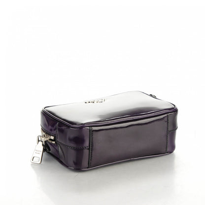 Prada Spazzolato Mini Camera Crossbody Bag Viola 4 of 8