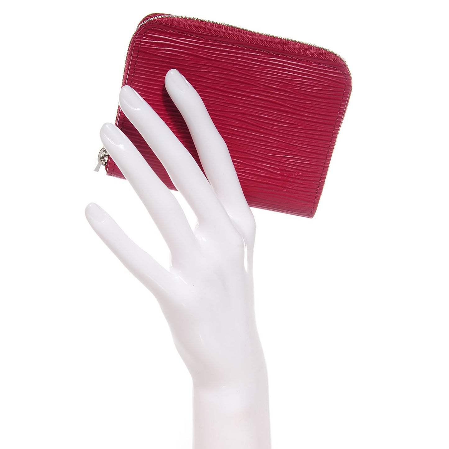Epi Zippy Coin Purse Fuchsia
