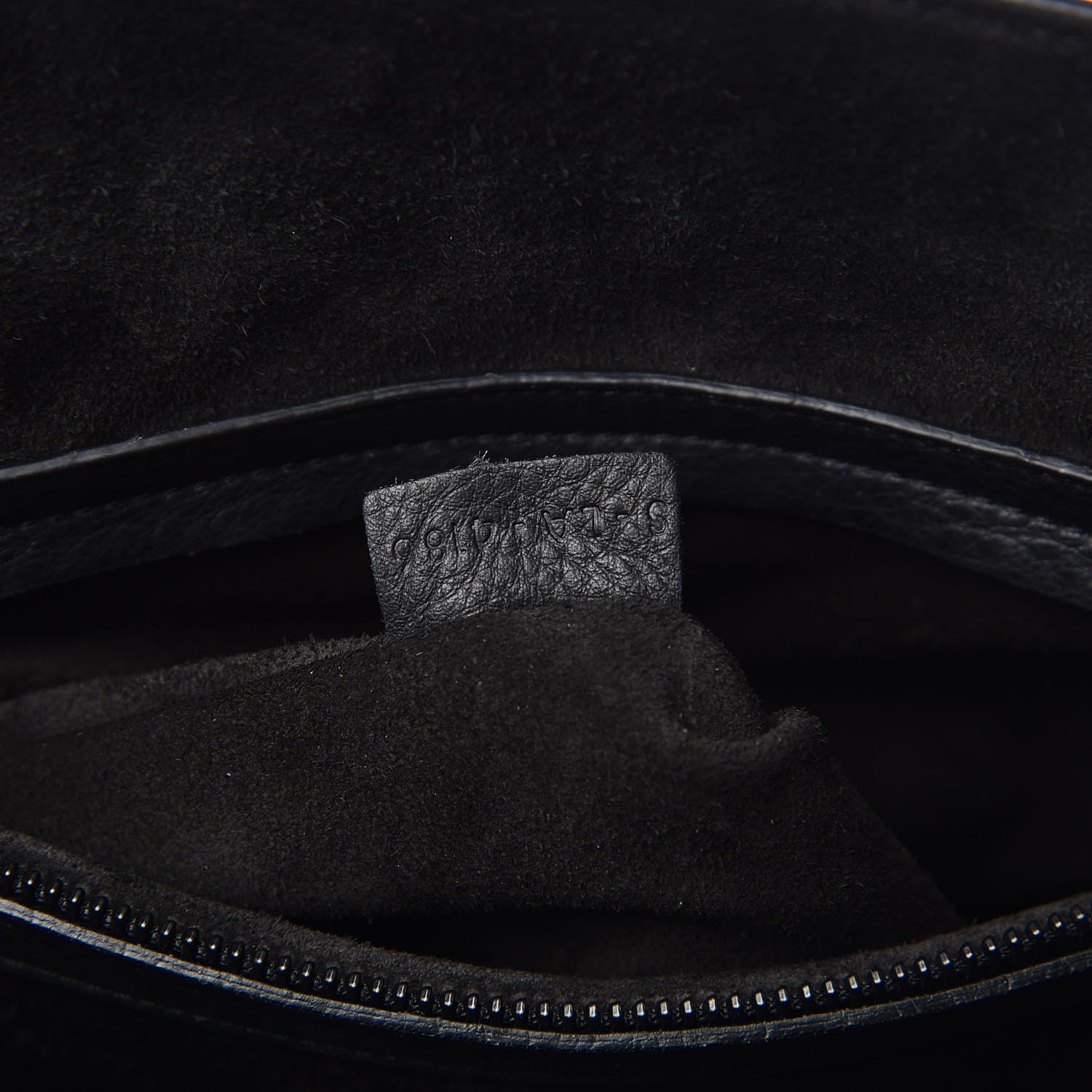 Celine Supple Calfskin Medium Phantom Luggage Black 7 of 10