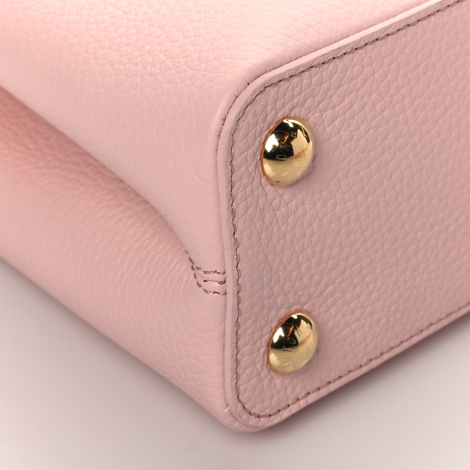 Louis Vuitton Taurillon Resin Murano Capucines BB Rose Jasmin 8 of 9