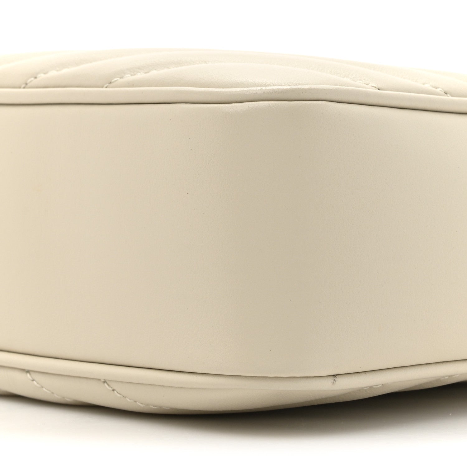 Saint Laurent Calfskin Matelasse Monogram Lou Camera Bag Crema Soft 9 of 11
