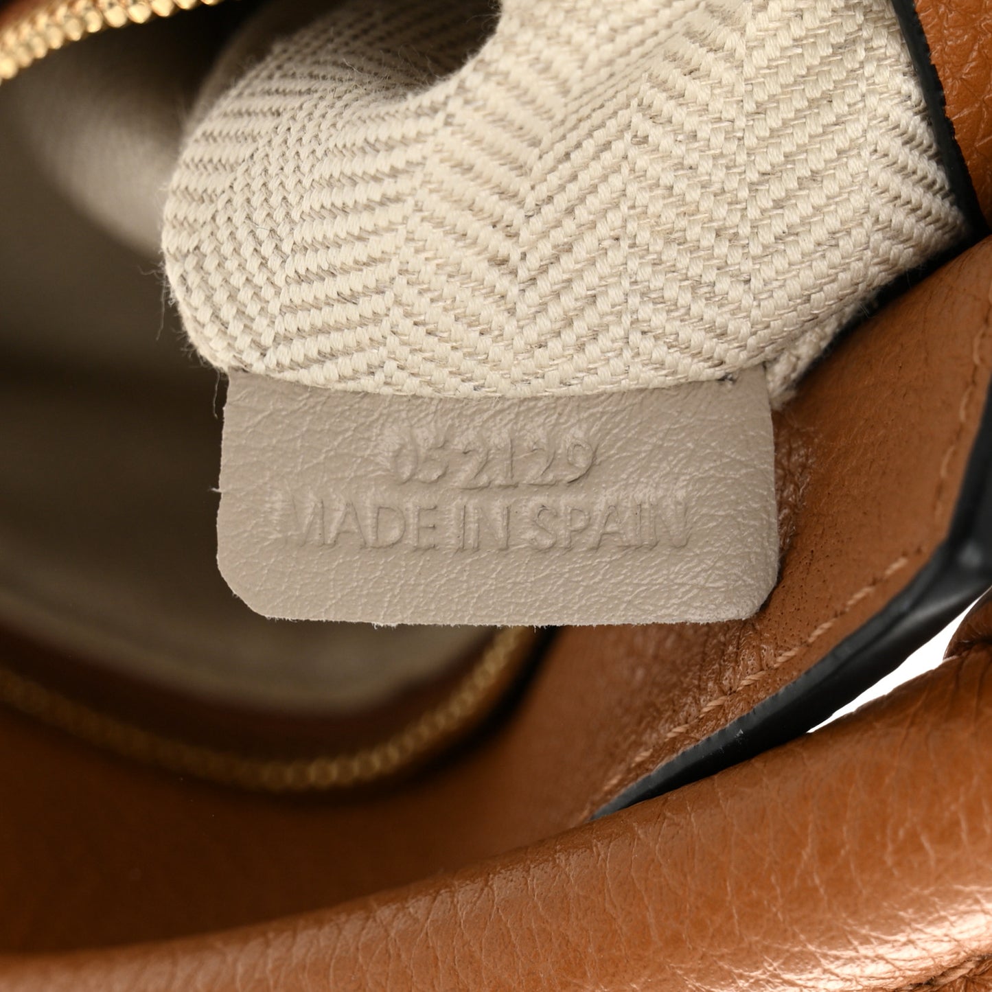 Calfskin Mini Puzzle Bag Tan