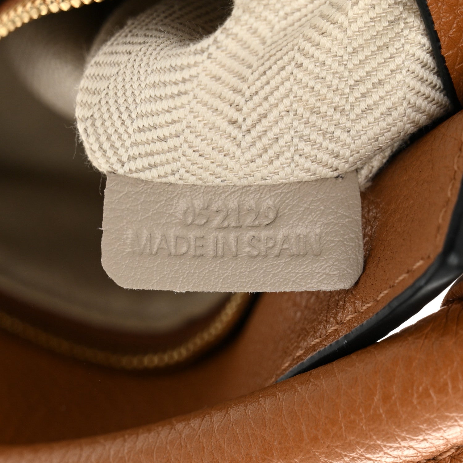 Loewe Calfskin Mini Puzzle Bag Tan 7 of 11