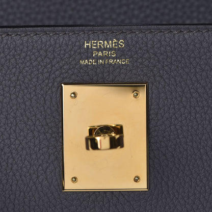 Hermes Togo Kelly Retourne 28 Etain 11 of 40