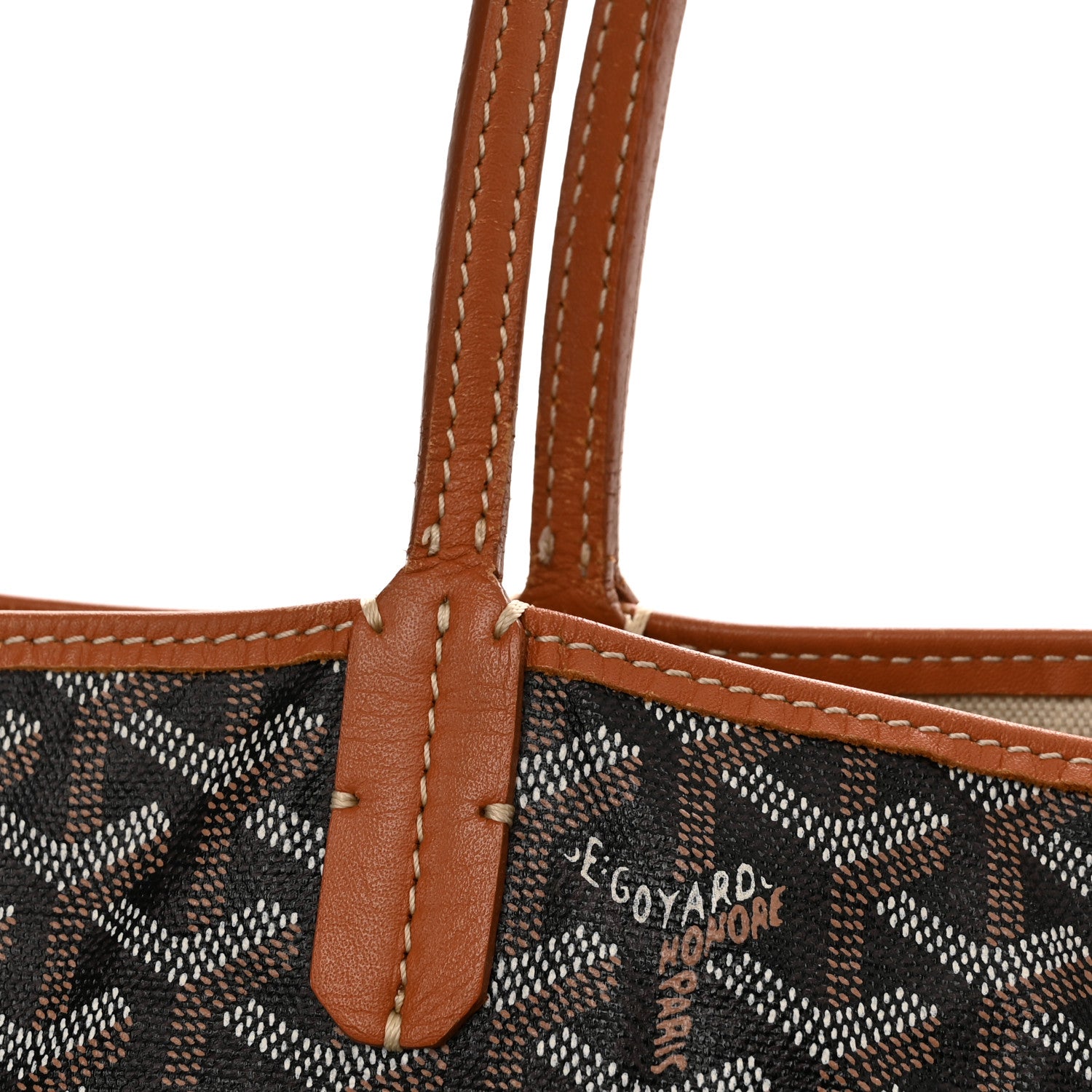 Goyard Goyardine Saint Louis GM Black Gold 12 of 12