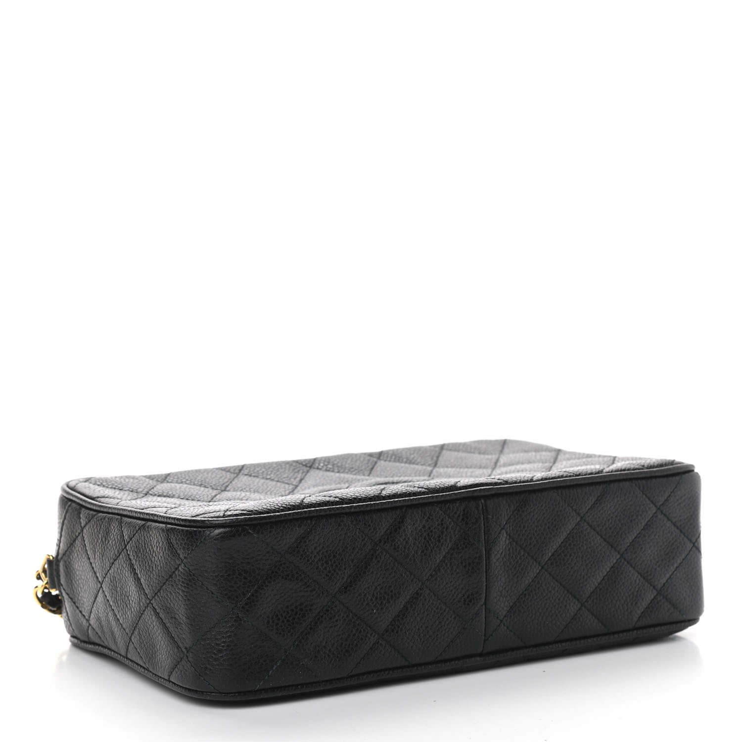 Chanel Caviar Quilted CC Camera Case Black 3 of 11