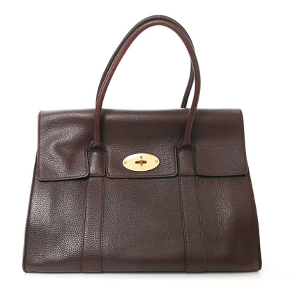 Mulberry Grain Vegetable Tanned Calfskin Bayswater Oxblood 1 of 9