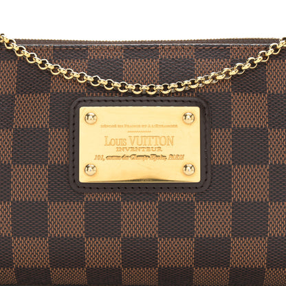 Louis Vuitton Damier Ebene Eva Clutch 8 of 10