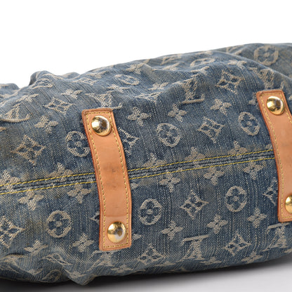 Louis Vuitton Denim Neo Cabby MM Blue 20 of 24