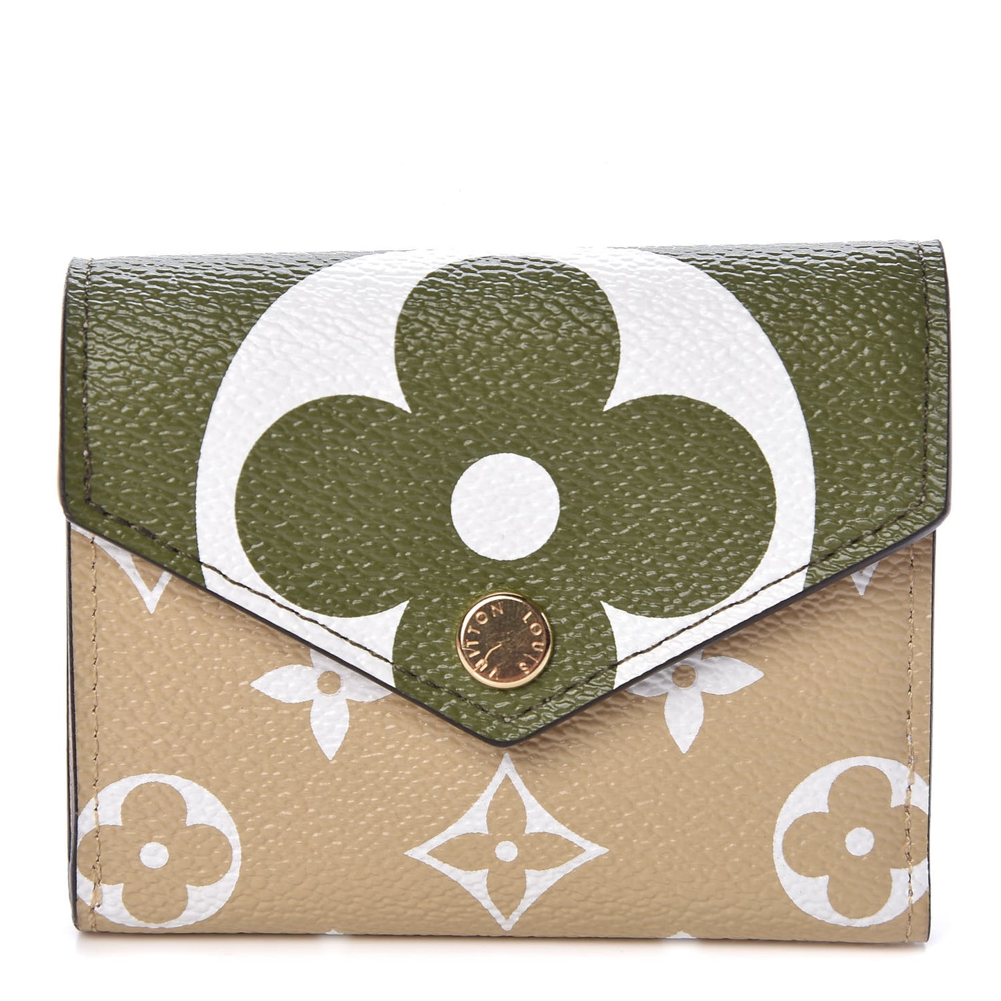Monogram Giant Zoe Wallet Kaki