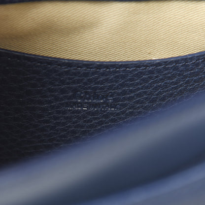Chloe Calfskin Small Tess Bag Deep Ocean Blue 5 of 8
