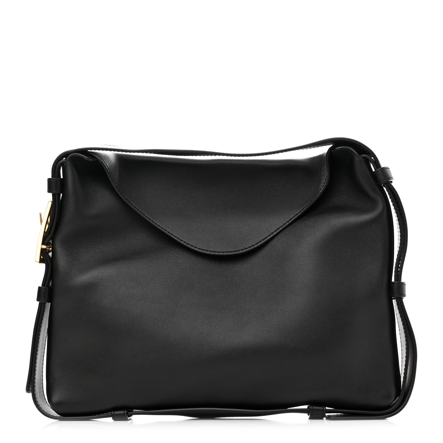 Bottega Veneta Calfskin Cradle Black 1 of 9