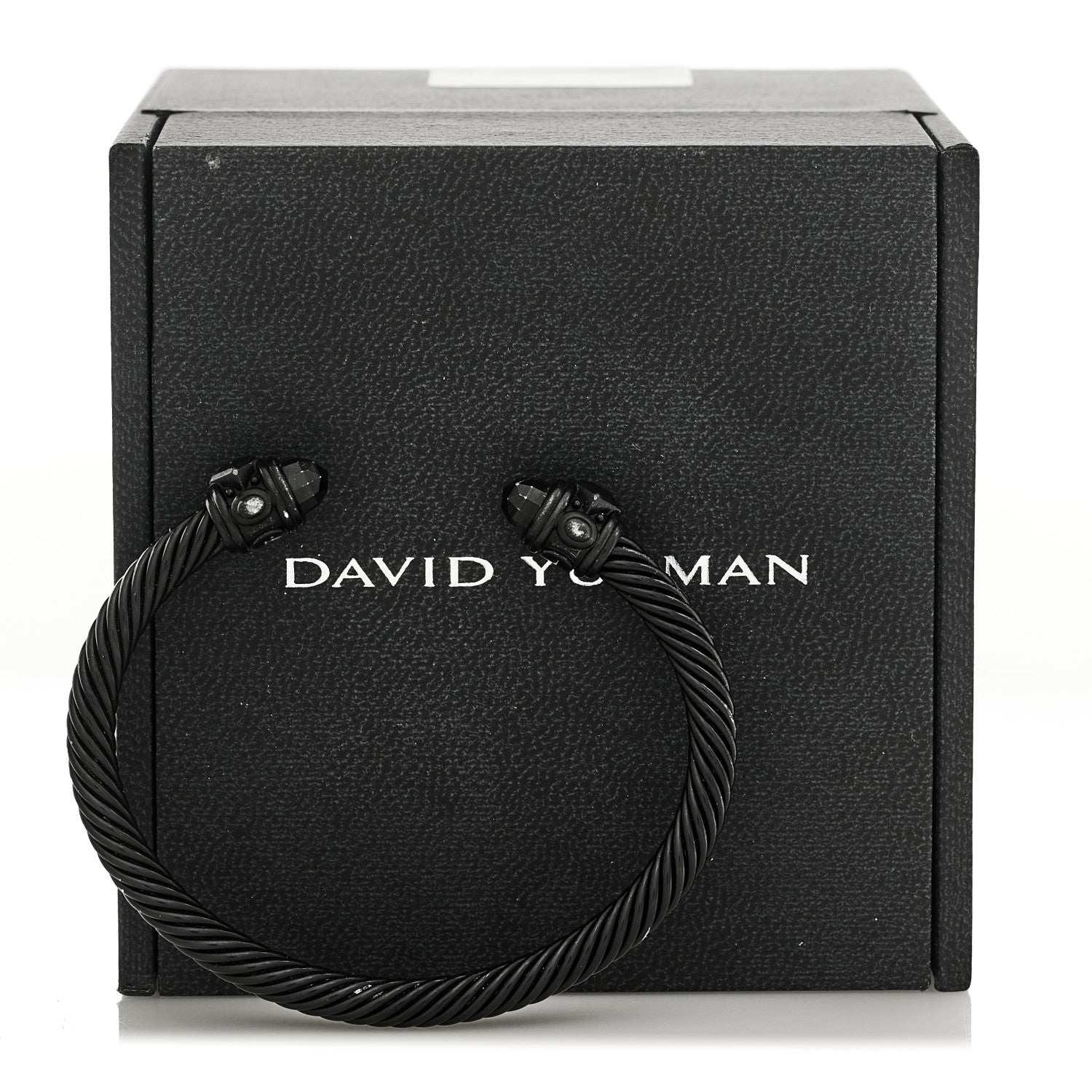 David Yurman Aluminum 5mm Renaissance Bracelet Black 4 of 4