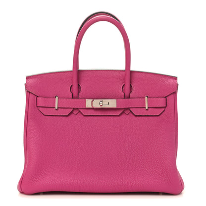 Hermes Togo Birkin 30 Rose Pourpre 7 of 10
