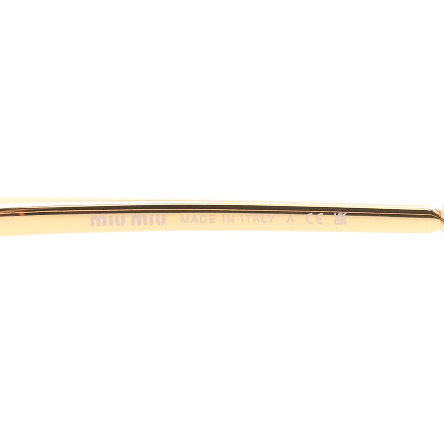 Metal Aube Sunglasses SMUA51 Gold